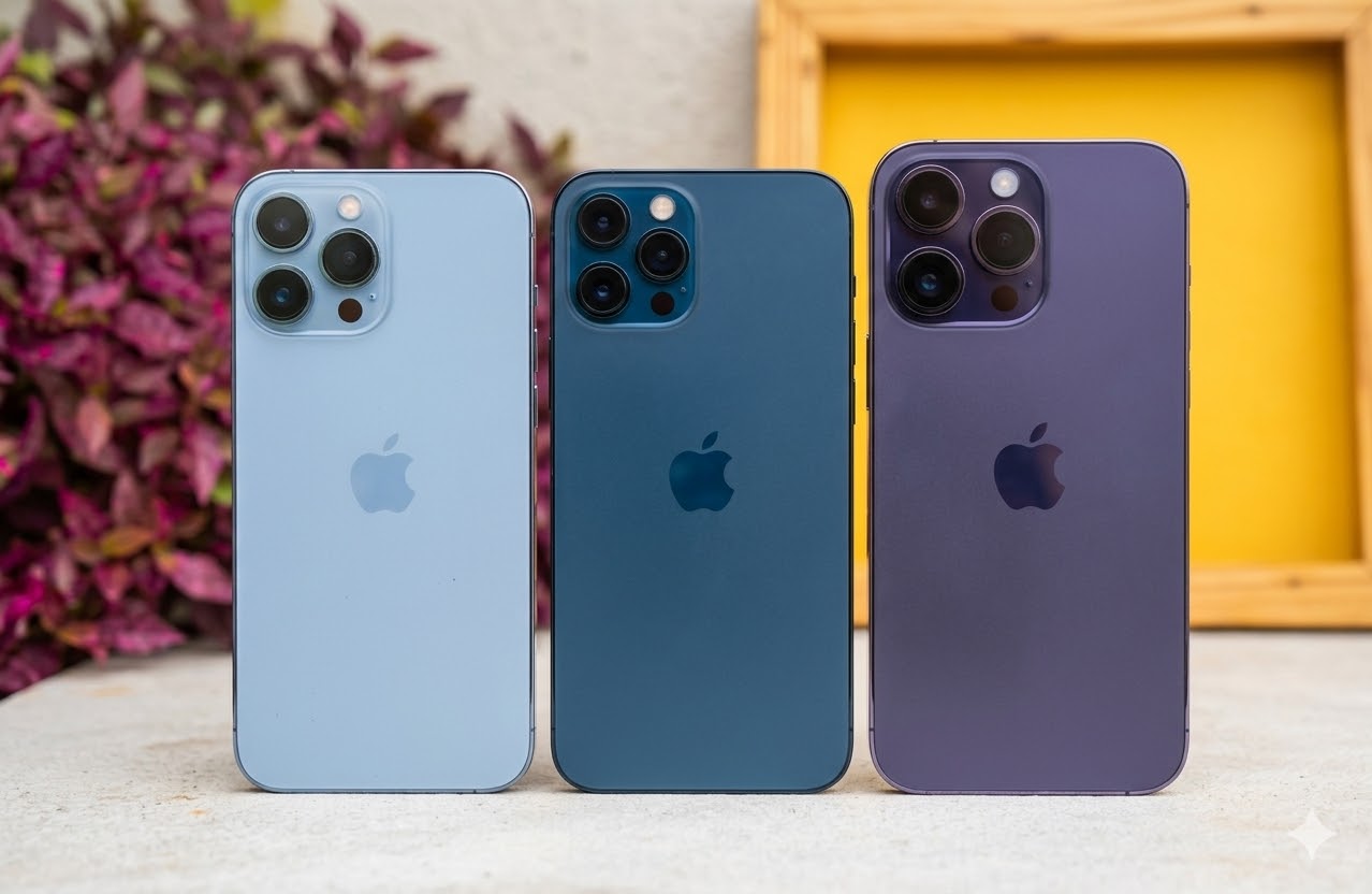 Top 3 iPhone Pro Max cũ nhưng vẫn ngon gọi t&ecirc;n iPhone 12 Pro Max, iPhone 13 Pro Max, iPhone 14 Pro Max
