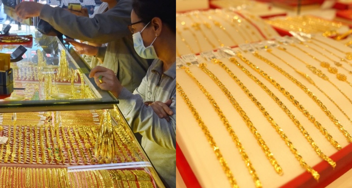 Gi&aacute; v&agrave;ng chiều 14/3 giao dịch quanh 184,8 triệu, thị trường trong nước chững lại khi thế giới xoay quanh mốc 5.000 USD