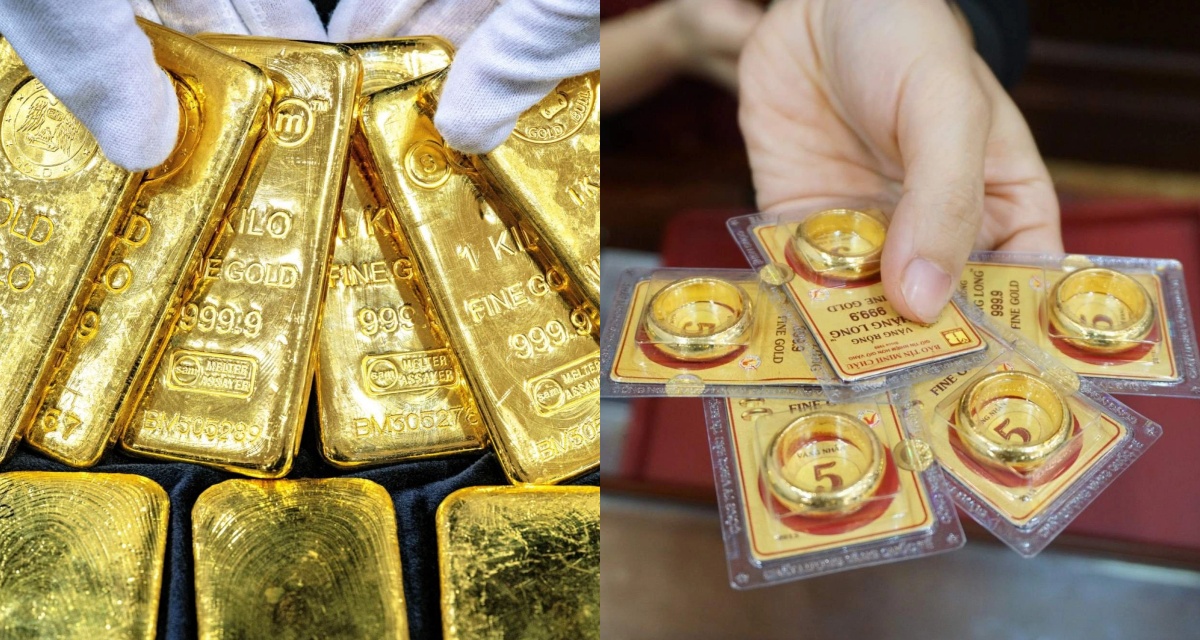 Gi&aacute; v&agrave;ng h&ocirc;m nay 14/3 giảm, v&agrave;ng SJC v&agrave; v&agrave;ng nhẫn rời mốc 185 triệu, thị trường theo biến động thế giới