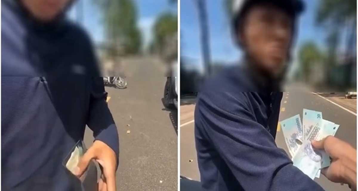 Thanh ni&ecirc;n đ&acirc;m tr&uacute;ng &ocirc; t&ocirc; tiền tỷ, v&eacute;t sạch v&iacute; đền b&ugrave; 3 triệu v&agrave; c&acirc;u trả lời bất ngờ của chủ xe