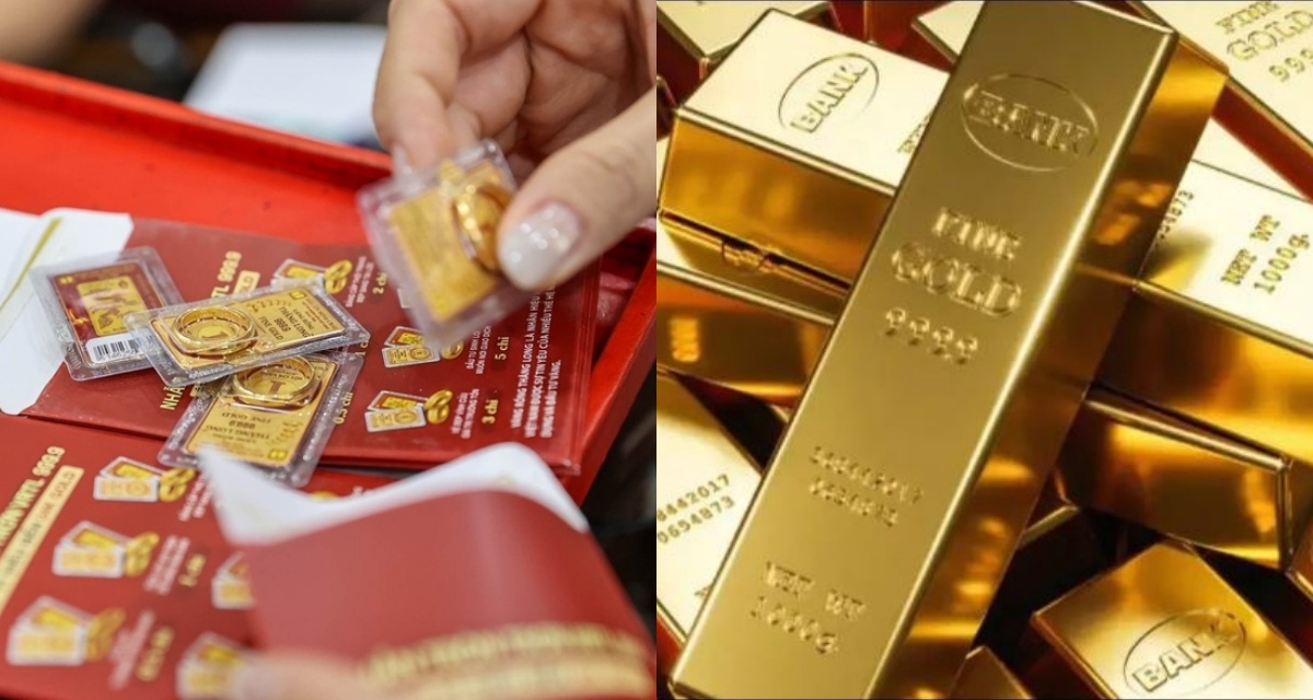 Gi&aacute; v&agrave;ng ng&agrave;y 16/3 đi ngang trong nước, v&agrave;ng thế giới giảm khi USD tăng, thị trường theo d&otilde;i t&iacute;n hiệu từ Fed