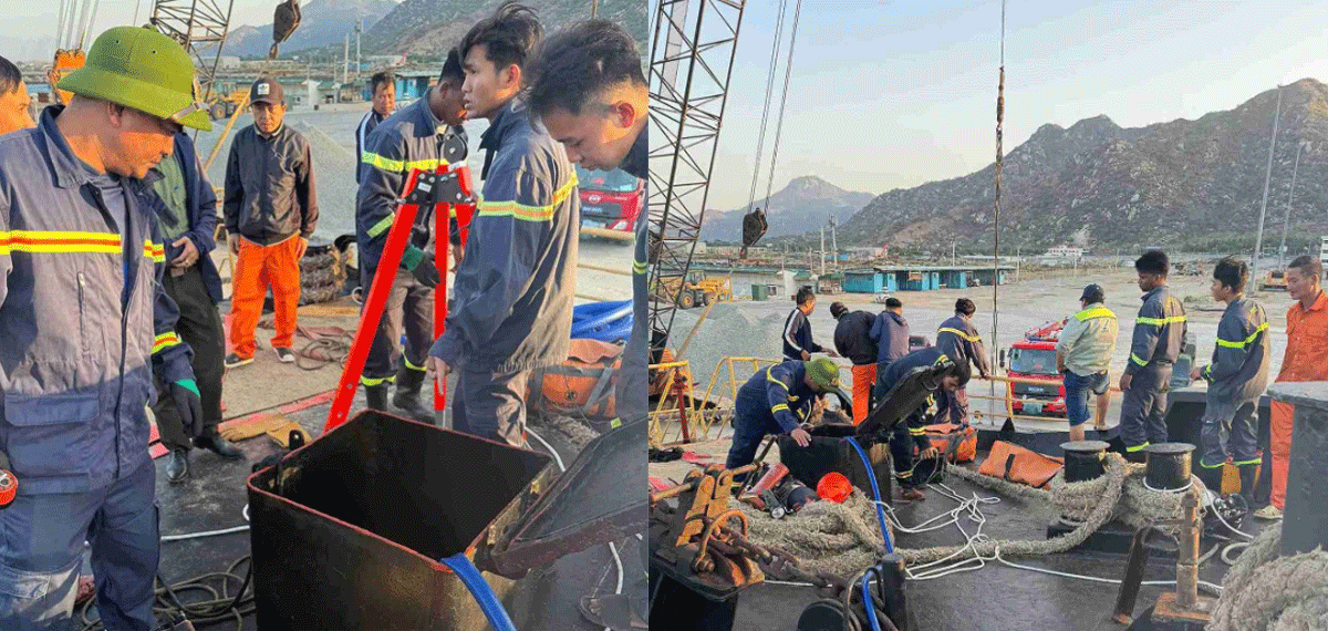 Vụ 3 người tử vong trong hầm t&agrave;u ở Ninh Thuận: Nguy&ecirc;n nh&acirc;n tử vong v&agrave; t&igrave;nh h&igrave;nh 2 nạn nh&acirc;n c&ograve;n sống