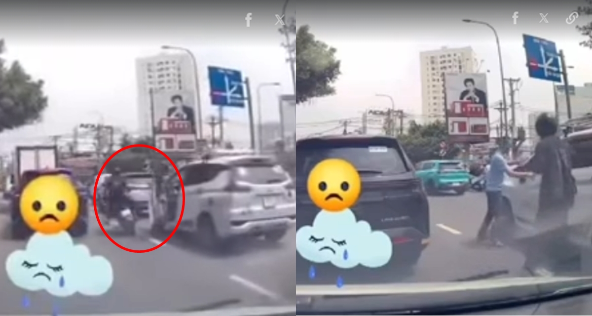 TP HCM: Camera ghi lại cảnh t&agrave;i xế &ocirc; t&ocirc; mở cửa xe bất cẩn, g&acirc;y tai nạn rồi cố t&igrave;nh bỏ chạy