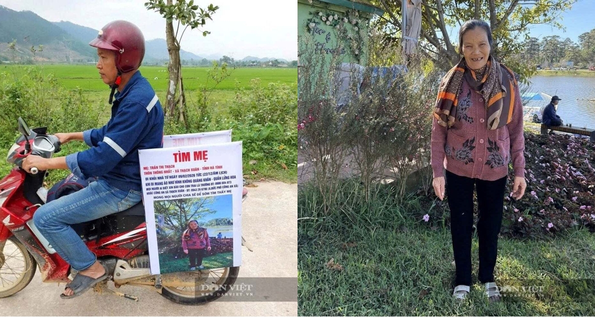 Người đ&agrave;n &ocirc;ng H&agrave; tĩnh d&aacute;n h&igrave;nh mẹ l&ecirc;n xe m&aacute;y cũ đi t&igrave;m khắp nơi, tr&iacute;ch xuất camera ghi được g&igrave;?