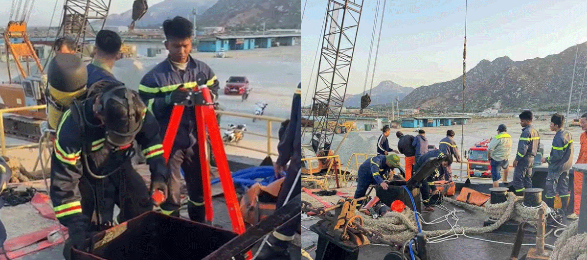 H&eacute; lộ nguy&ecirc;n nh&acirc;n khiến 3 thuyền vi&ecirc;n tử vong, 2 người bị thương trong hầm t&agrave;u h&agrave;ng ở Kh&aacute;nh H&ograve;a