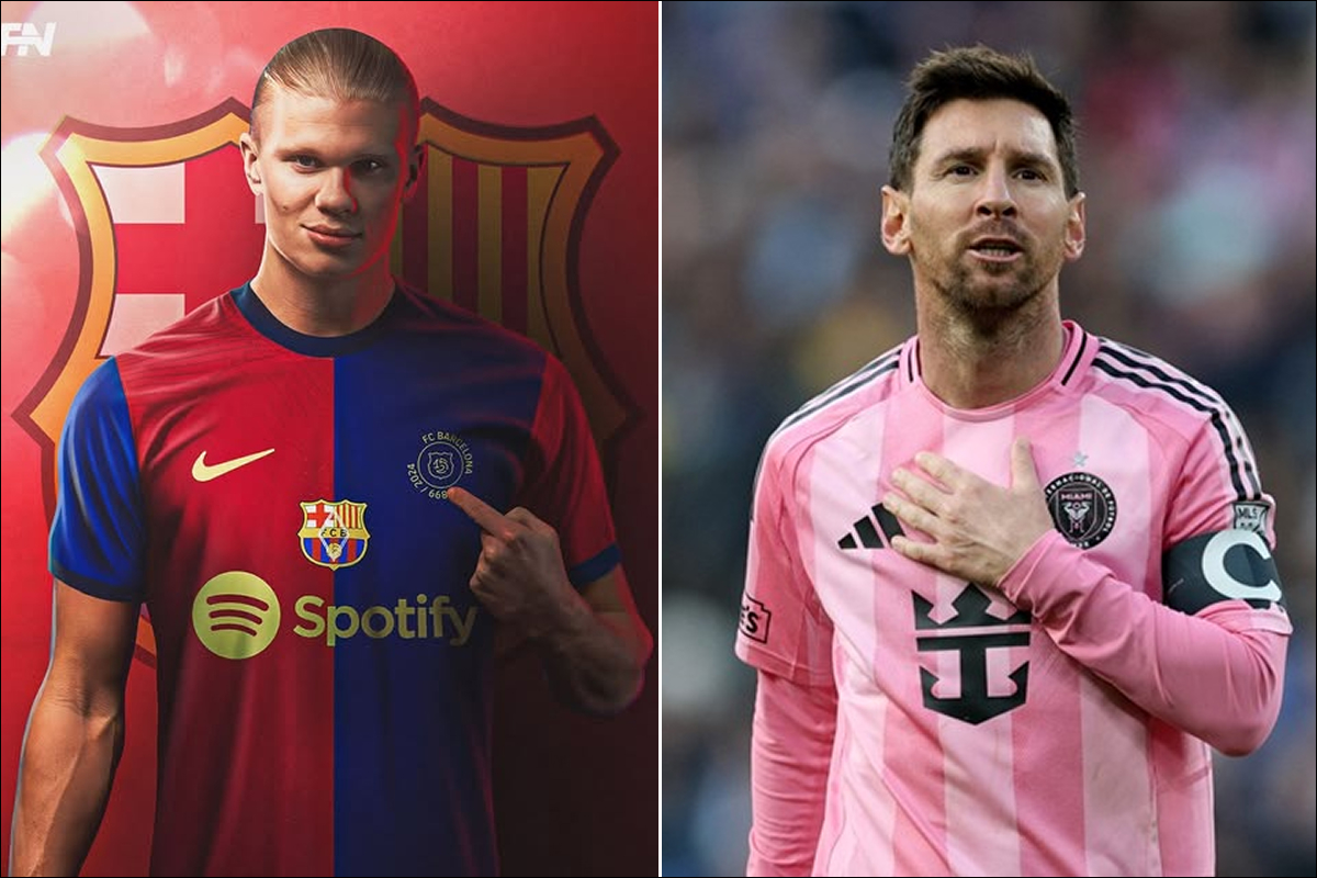 Haaland muốn rời Man City sau trận thua Real Madrid, Messi ra tay gi&uacute;p Barcelona chi&ecirc;u mộ