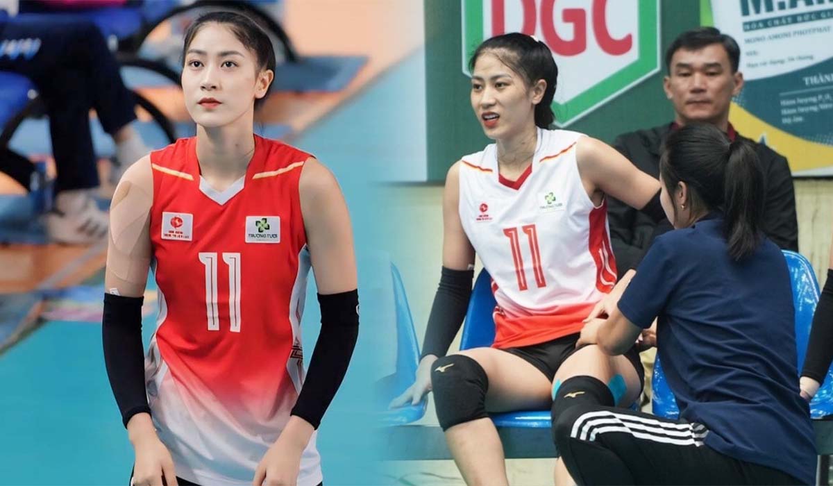 Kiều Trinh ch&iacute;nh thức lỡ hẹn với giải b&oacute;ng chuyền Cup Hoa Lư - B&igrave;nh Điền, t&igrave;nh trạng chấn thương giờ ra sao?