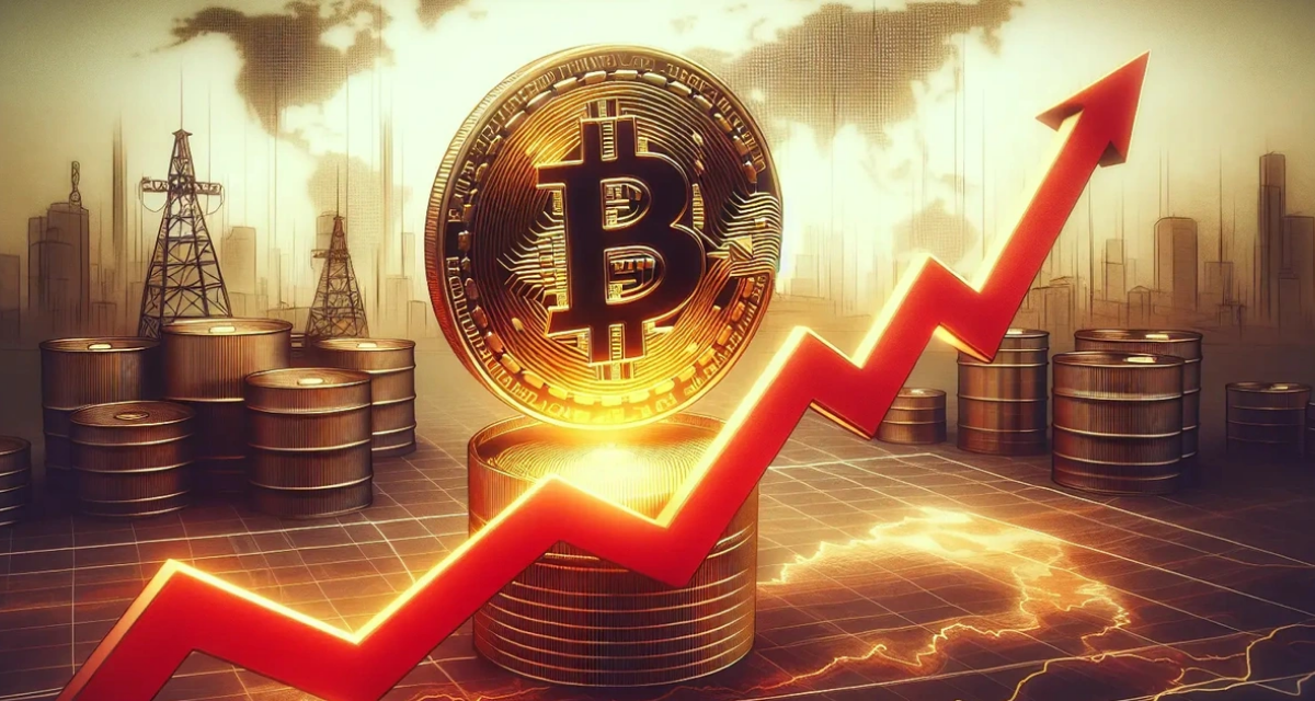 V&agrave;ng thất thế giữa b&atilde;o lửa Trung Đ&ocirc;ng, bitcoin bất ngờ \'l&ecirc;n ng&ocirc;i\'