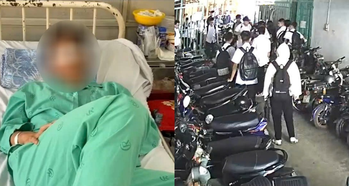 T&igrave;nh trạng sức khoẻ nam sinh bị đ&aacute;nh hội đồng ở TPHCM phải nhập viện, c&ocirc;ng an v&agrave;o cuộc điều tra
