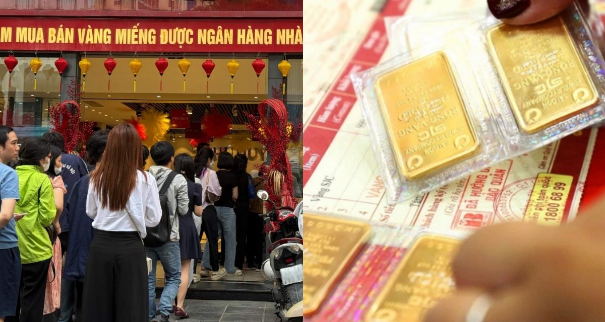 Gi&aacute; v&agrave;ng h&ocirc;m nay giảm mạnh tại H&agrave; Nội, người d&acirc;n xếp h&agrave;ng d&agrave;i mua v&agrave;o, dự b&aacute;o tiếp tục biến động