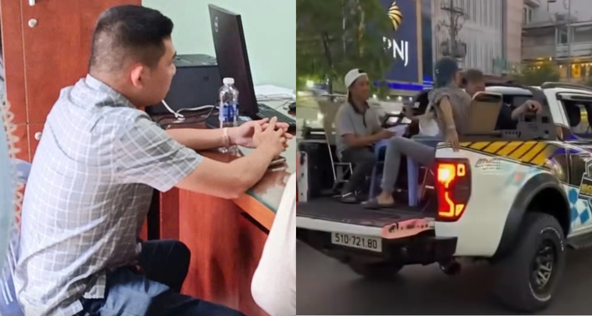 C&aacute;i kết cực đắng cho t&agrave;i xế chở nh&oacute;m người ăn uống tr&ecirc;n th&ugrave;ng xe b&aacute;n tải ở TP HCM từ 2 năm trước