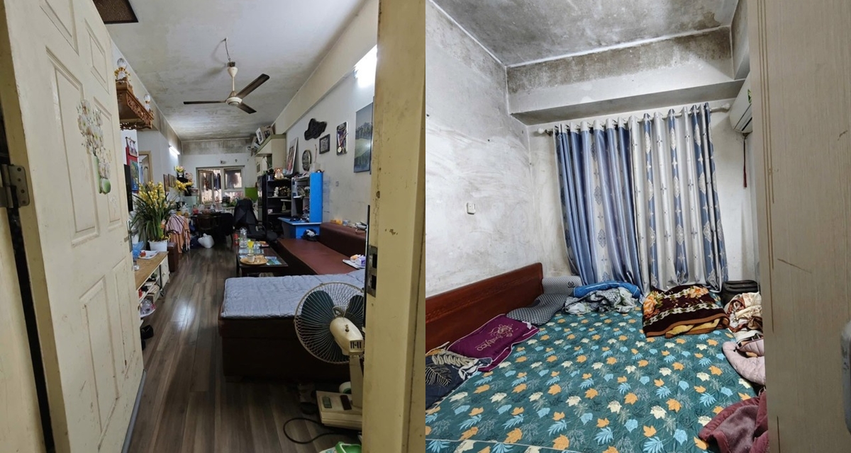 Sự thật bất ngờ về căn hộ 58m2 mốc meo, kh&ocirc;ng c&oacute; sổ hồng nhưng rao b&aacute;n 3 tỷ đồng ở H&agrave; Nội