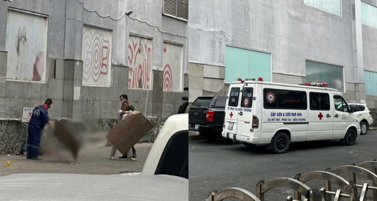 Người đ&agrave;n &ocirc;ng rơi từ tầng 17 chung cư tử vong, camera ghi lại diễn biến trước thời điểm xảy ra vụ việc