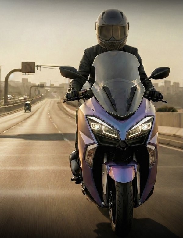 &lsquo;Vua xe ga&rsquo; 250cc mới tr&igrave;nh l&agrave;ng với gi&aacute; 53 triệu đồng ngang Honda Air Blade, c&oacute; ABS v&agrave; TCS như SH ảnh 4