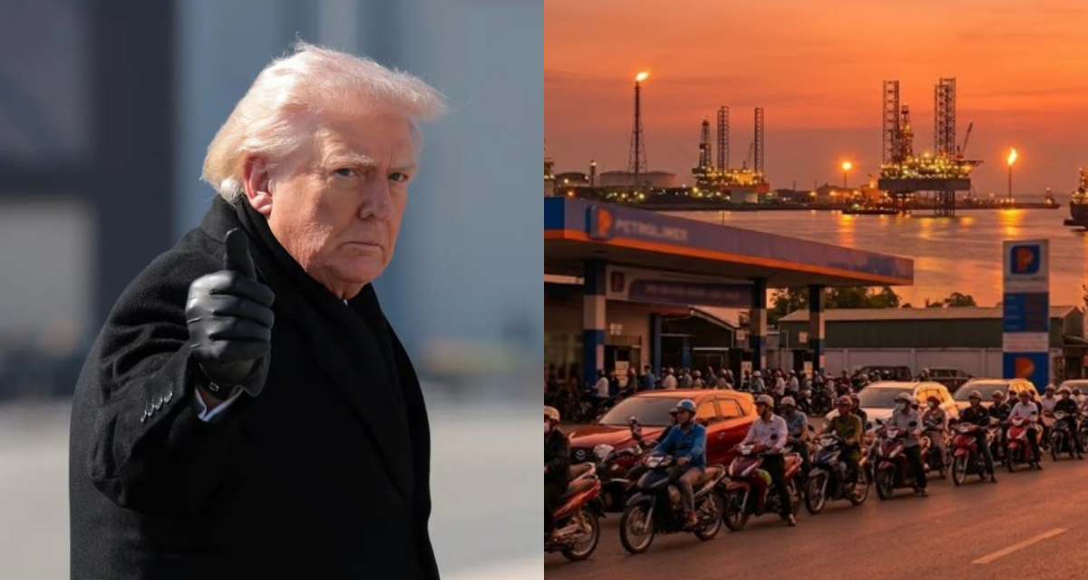 Xăng dầu bật tăng sau cảnh b&aacute;o cứng rắn của &ocirc;ng Trump nhằm v&agrave;o Iran: Thị trường chao đảo v&igrave; chiến sự