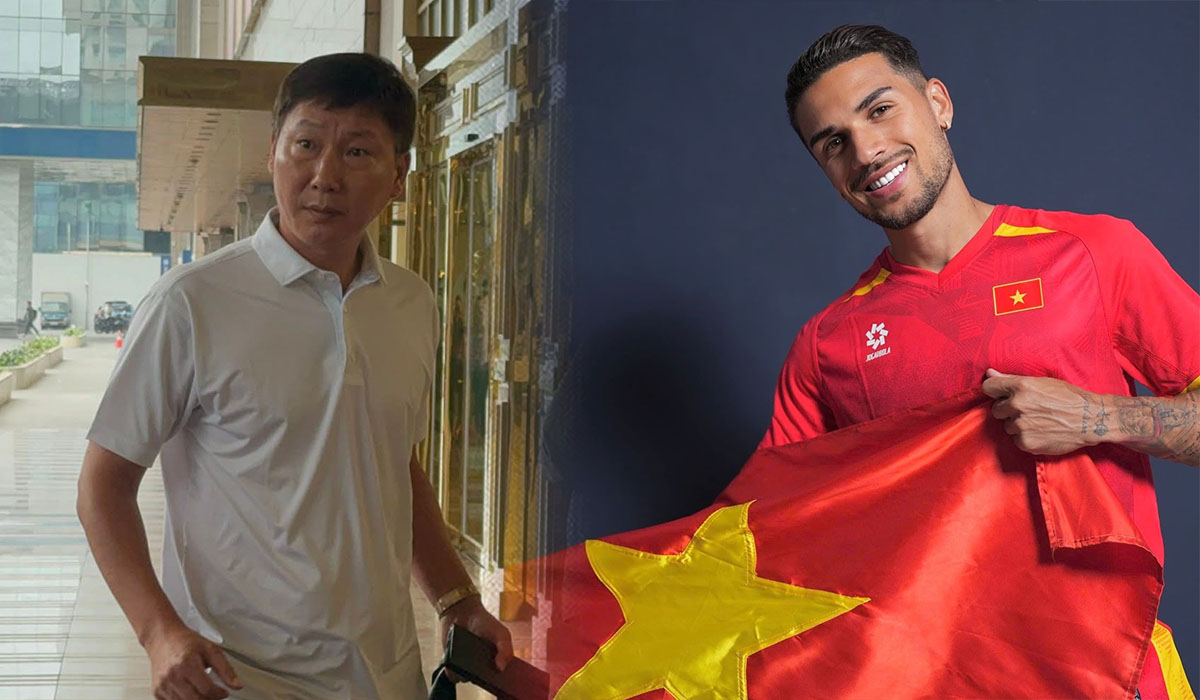 Đỗ Ho&agrave;ng H&ecirc;n ch&iacute;nh thức l&ecirc;n ĐT Việt Nam, tiết lộ lời dặn d&ograve; đặc biệt của HLV Kim Sang-sik