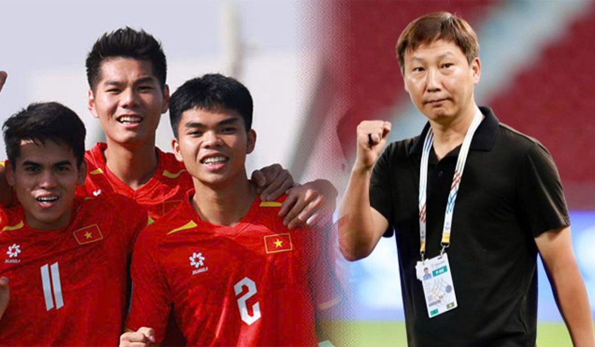 \'Thần đồng\' b&oacute;ng đ&aacute; Việt Nam b&aacute;o tin cực vui cho HLV Kim Sang-sik, ấn định thời điểm t&aacute;i xuất