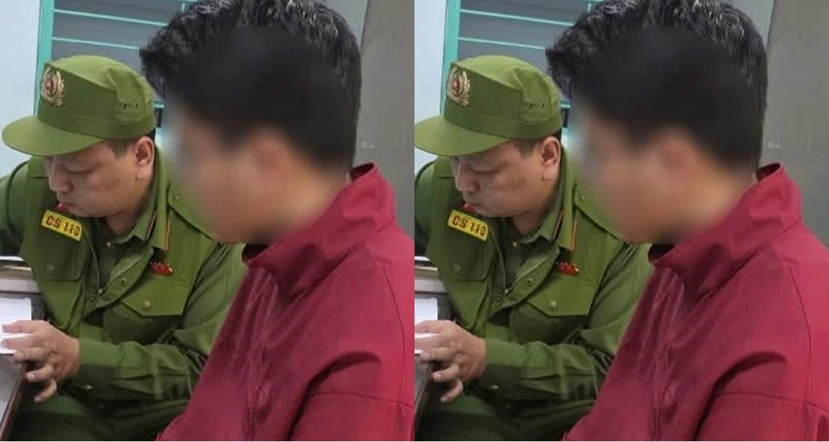 Danh t&iacute;nh nam thanh ni&ecirc;n bị bắt tại trận đặt m&aacute;y quay l&eacute;n trong nh&agrave; vệ sinh nữ ở H&agrave; Nội