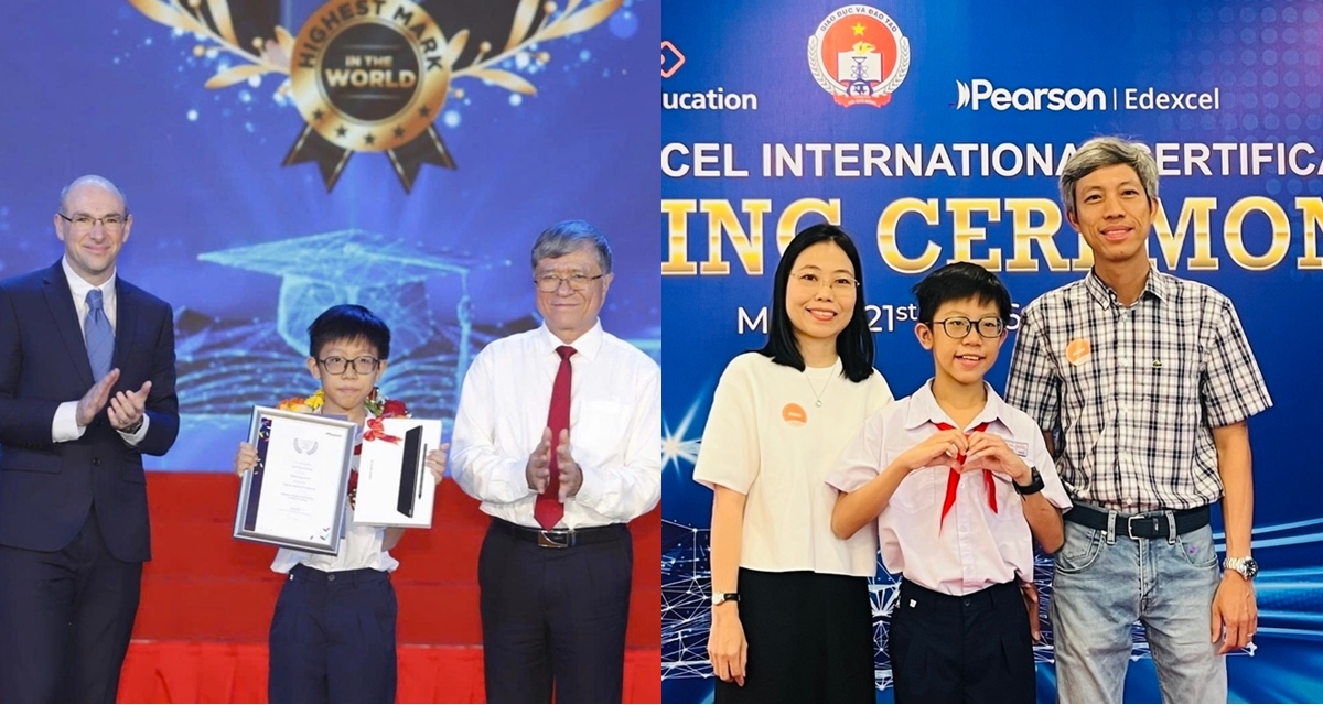 Th&ocirc;ng tin g&acirc;y ch&uacute; &yacute; về nam sinh lớp 5 ở TP HCM đạt điểm To&aacute;n cao nhất thế giới