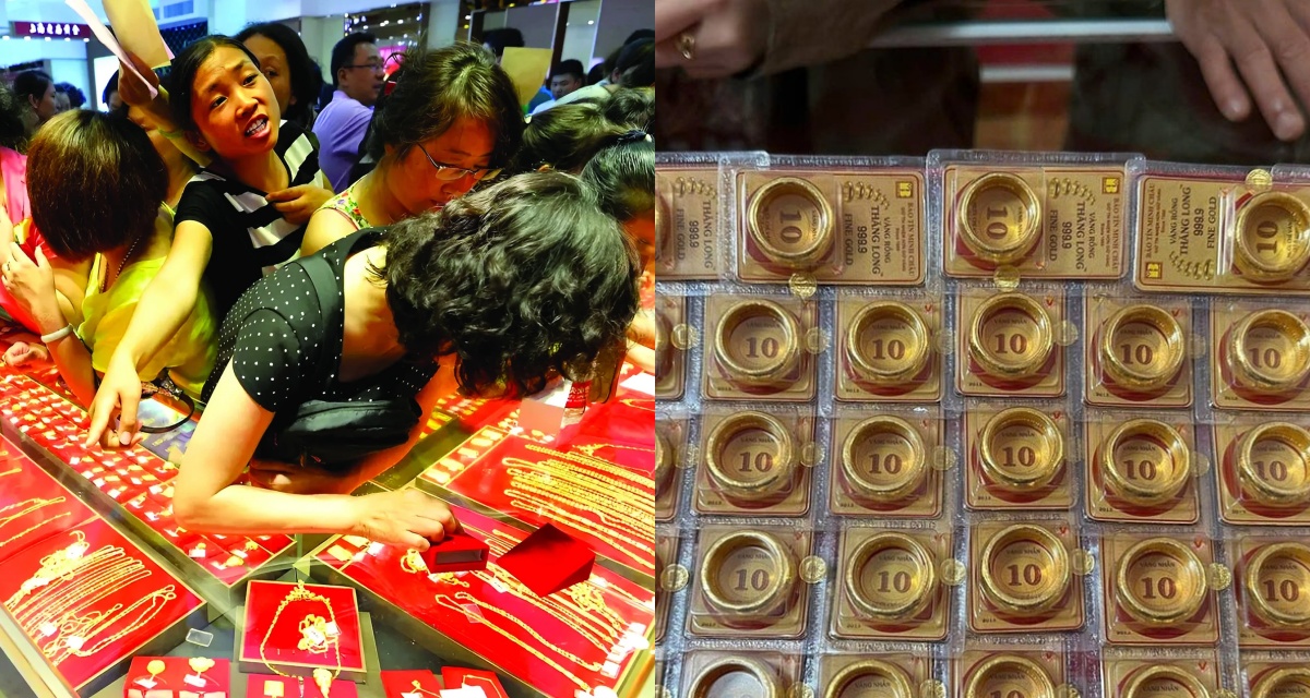 Gi&aacute; v&agrave;ng h&ocirc;m nay (chiều 22/3): SJC, 9999, v&agrave;ng thế giới c&ugrave;ng giảm, người mua tuần trước ghi nhận mức lỗ