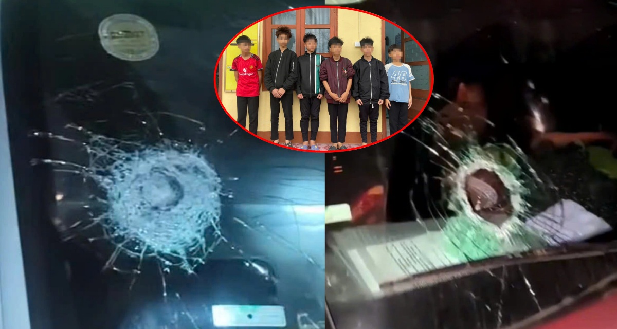 Vụ n&eacute;m đ&aacute; cao tốc Bắc &ndash; Nam khiến 4 &ocirc; t&ocirc; vỡ k&iacute;nh: 6 em nhỏ khai g&igrave; sau hai lần g&acirc;y ra sự việc