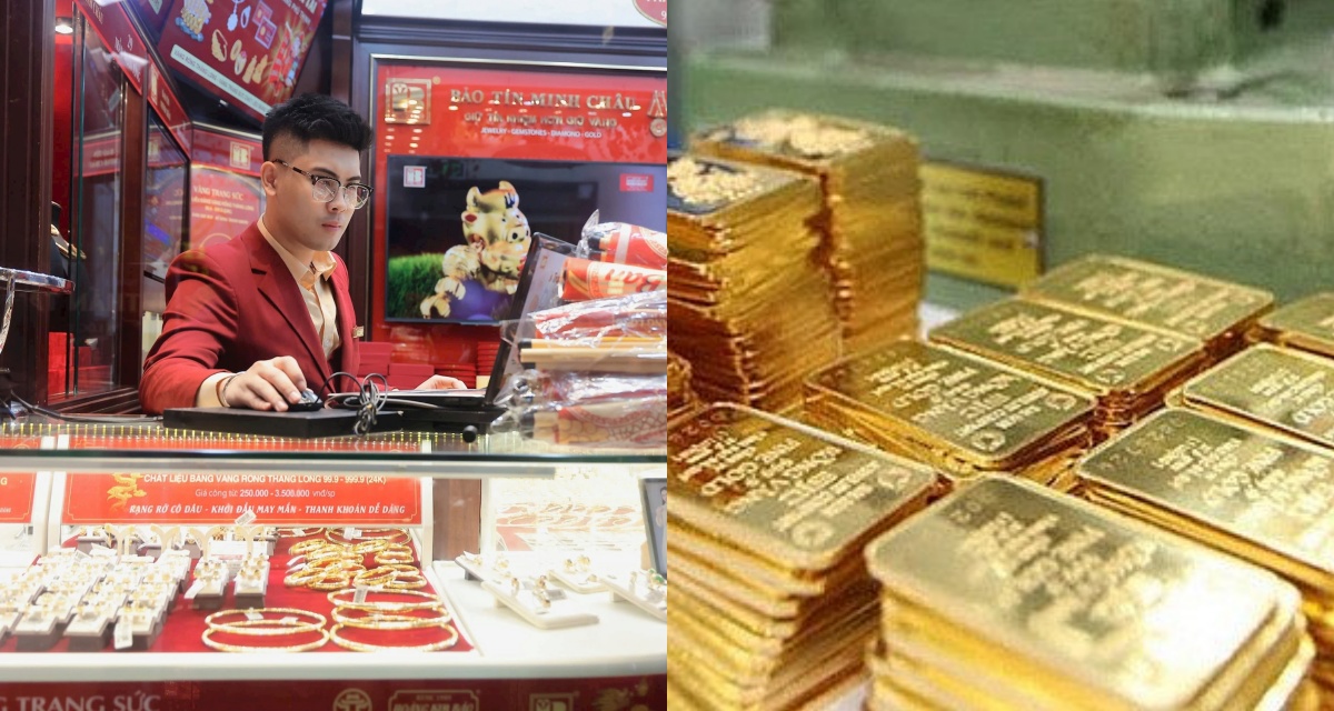 Gi&aacute; v&agrave;ng h&ocirc;m nay (trưa 23/3): v&agrave;ng miếng, nhẫn giảm theo USD, ch&ecirc;nh lệch trong nước v&agrave; thế giới tiếp tục nới rộng