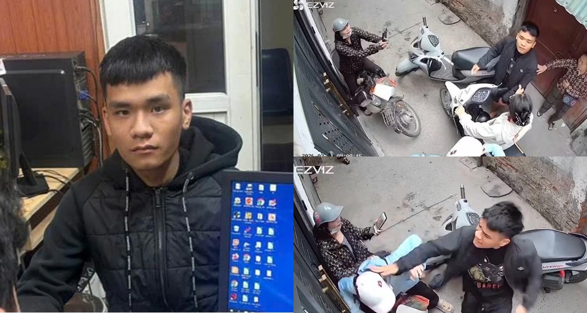 H&agrave; Nội: Đối tượng khai nhận động cơ chặn đường, đ&aacute;nh li&ecirc;n tiếp v&agrave;o mặt mẹ con chị họ