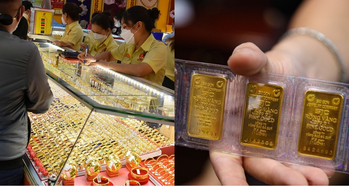 Gi&aacute; v&agrave;ng h&ocirc;m nay: V&agrave;ng thế giới tăng dựng đứng trở lại, v&agrave;ng trong nước bất ngờ đến ph&uacute;t ch&oacute;t
