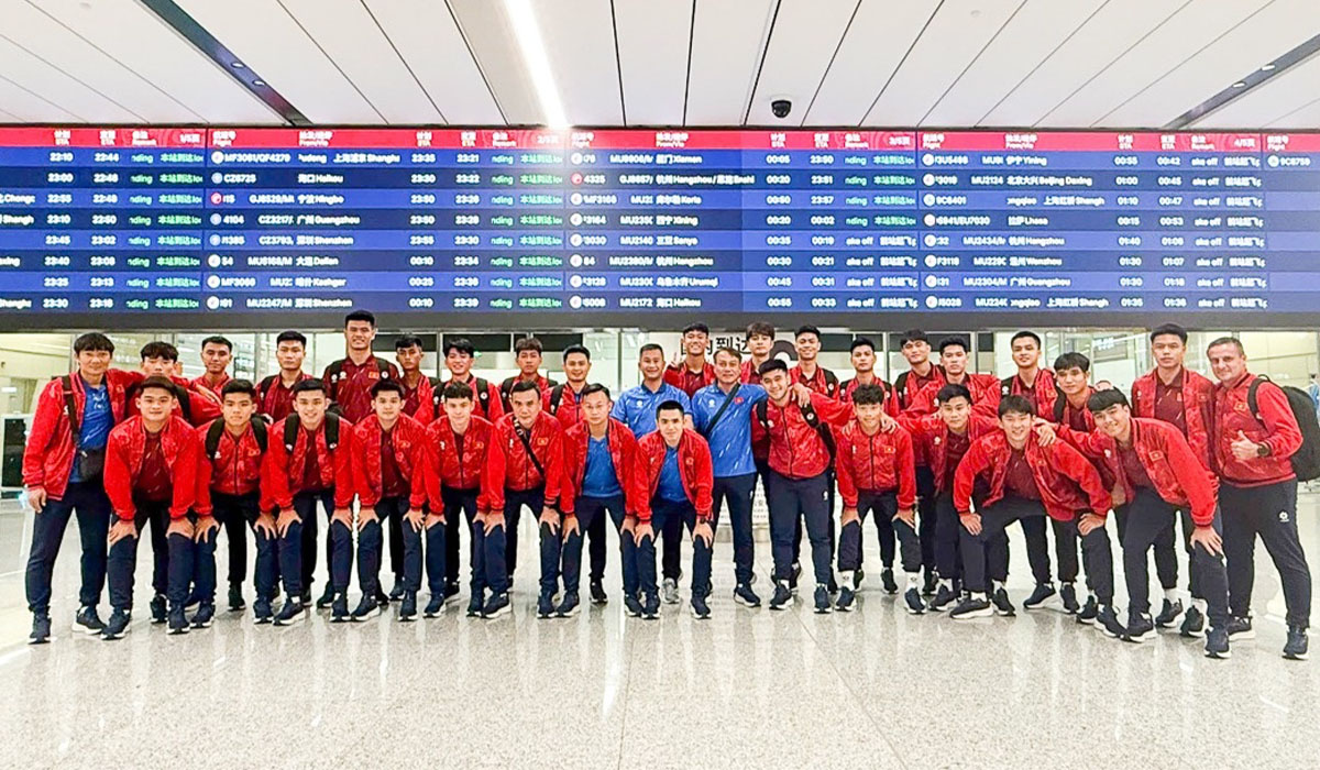 Xem trực tiếp b&oacute;ng đ&aacute; U23 Việt Nam thi đấu tại CFA Team China 2026 ở đ&acirc;u, k&ecirc;nh n&agrave;o?