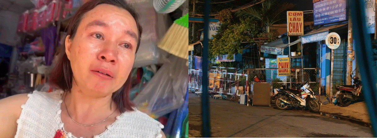 H&agrave;ng x&oacute;m bật kh&oacute;c kể về ho&agrave;n cảnh của 2 mẹ con tử vong vụ ch&aacute;y qu&aacute;n cơm ở TP.HCM