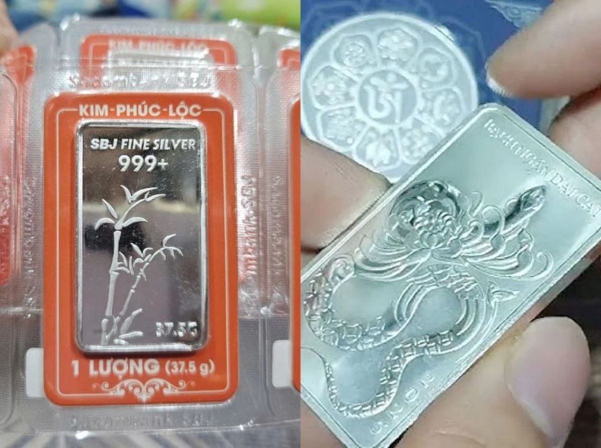 Gi&aacute; bạc h&ocirc;m nay 24/3: Bật tăng mạnh, vượt mốc 2,7 triệu đồng/lượng