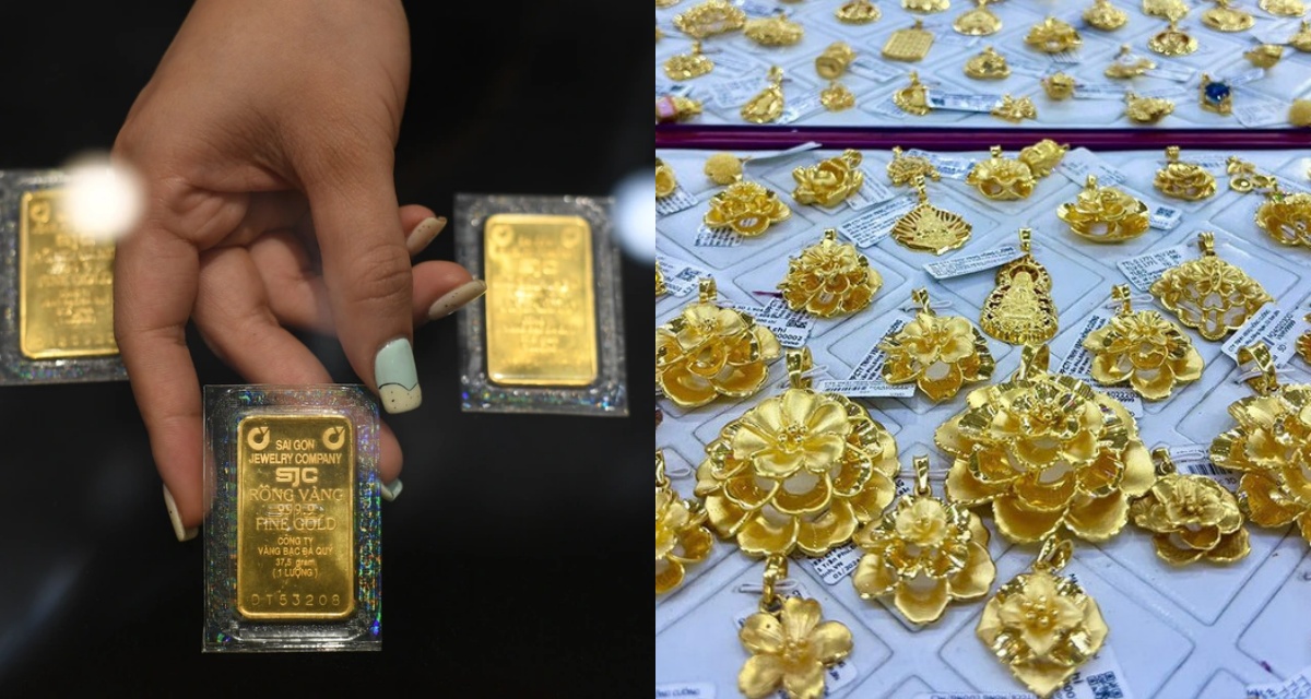 Gi&aacute; v&agrave;ng miếng h&ocirc;m nay quay đầu tăng gần 2 triệu, v&agrave;ng SJC v&agrave; nhiều thương hiệu đồng loạt điều chỉnh