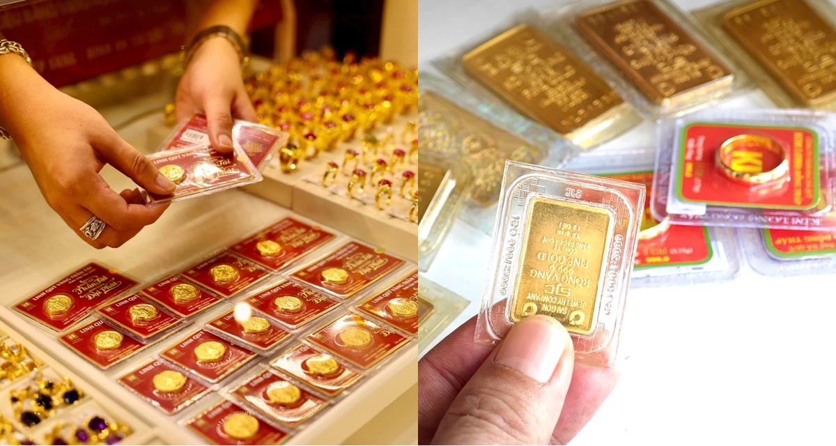 Gi&aacute; v&agrave;ng h&ocirc;m nay lao dốc mạnh, mức ch&ecirc;nh lệch cực cao, người mua đối diện rủi ro k&eacute;p