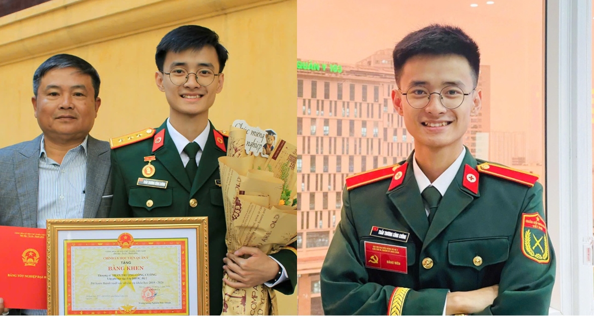 Th&acirc;n thế v&agrave; profile khủng của thủ khoa Học viện Qu&acirc;n y được phong h&agrave;m thượng &uacute;y ngay khi tốt nghiệp