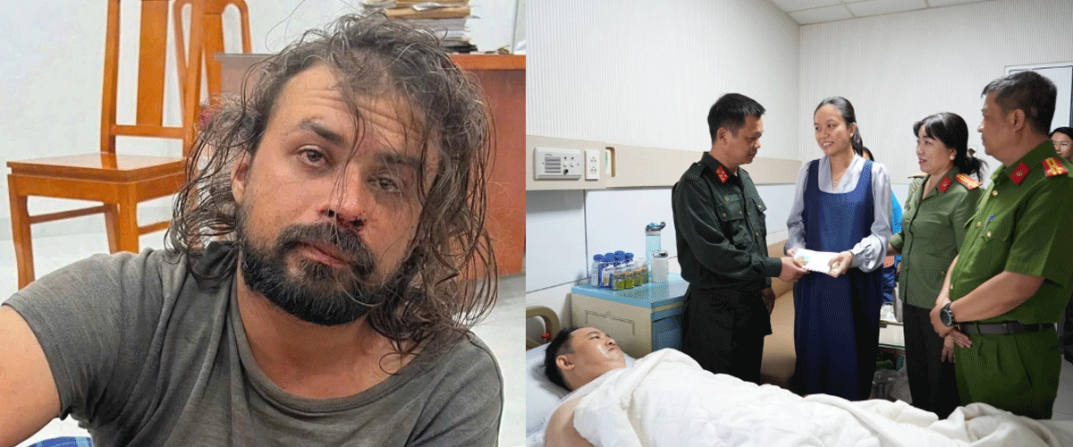 Người đ&agrave;n &ocirc;ng nước ngo&agrave;i d&ugrave;ng dao đ&acirc;m thiếu t&aacute; c&ocirc;ng an: Nghi phạm phải đối mặt với nhiều tội danh?