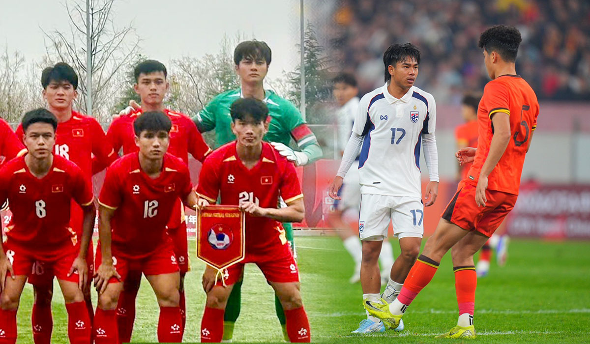U23 Th&aacute;i Lan khiến chủ nh&agrave; Trung Quốc \'th&oacute;t tim\', CĐV Đ&ocirc;ng Nam &Aacute; bất ngờ \'cảnh b&aacute;o\' U23 Việt Nam