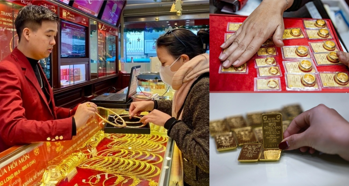 Gi&aacute; v&agrave;ng h&ocirc;m nay 25/3: SJC, DOJI, BTMC, v&agrave;ng nhẫn 24K đồng loạt tăng theo đ&agrave; thế giới