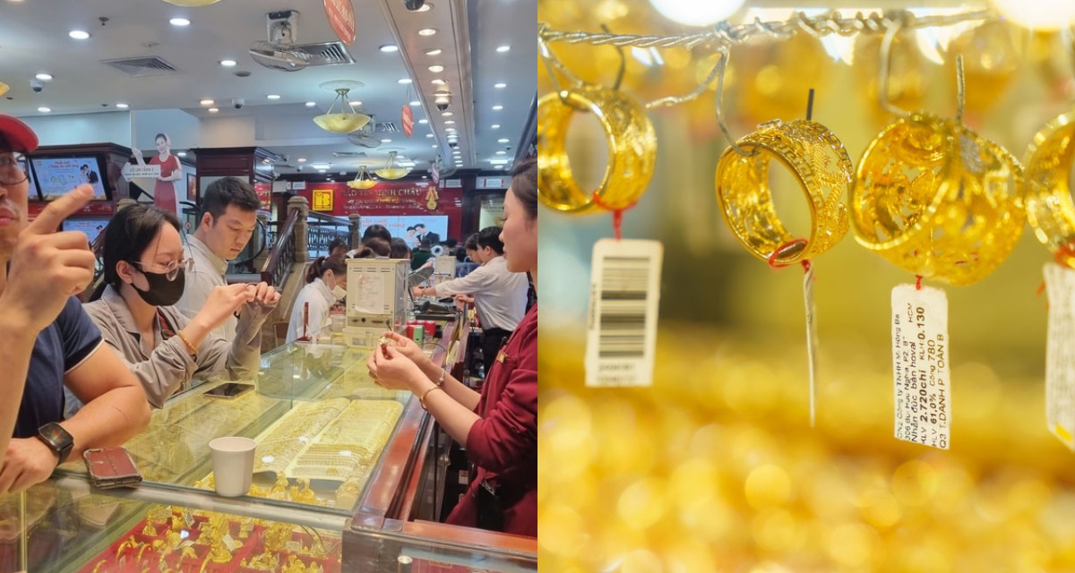 Gi&aacute; v&agrave;ng h&ocirc;m nay (chiều 25/3) quay đầu sau nhịp tăng buổi s&aacute;ng: SJC giảm 1,5 triệu/ lượng, dự b&aacute;o diễn biến tiếp theo?