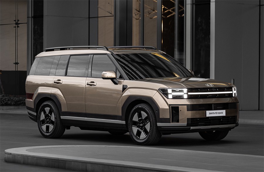 Hyundai Santa Fe 2026 mới ch&iacute;nh thức ra mắt: Thiết kế ấn tượng, trang bị đe nẹt Ford Everest, gi&aacute; rẻ ảnh 1