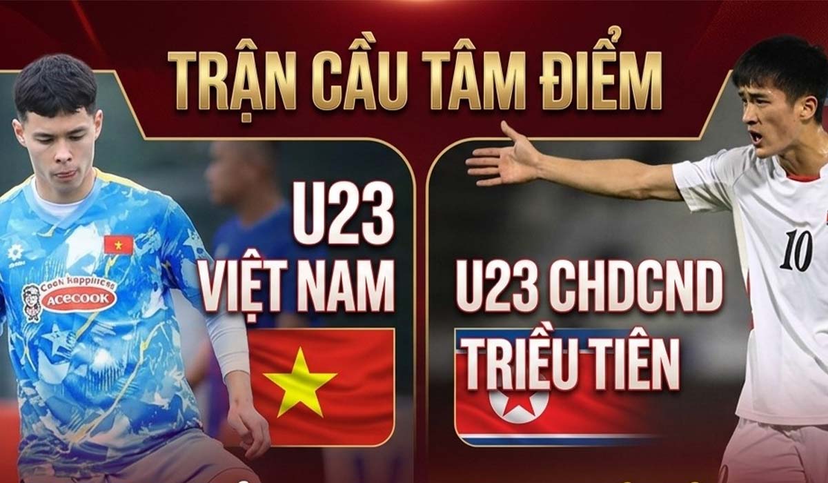 Kết quả b&oacute;ng đ&aacute; U23 Việt Nam vs U23 Triều Ti&ecirc;n: Ng&ocirc;i sao Việt kiều ra mắt ấn tượng?