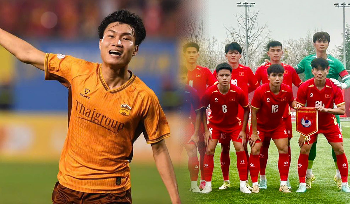 \'S&aacute;t thủ\' U23 Việt Nam nhận \'mưa lời khen\' sau khi x&eacute; lưới U23 Triều Ti&ecirc;n tại CFA Team China 2026