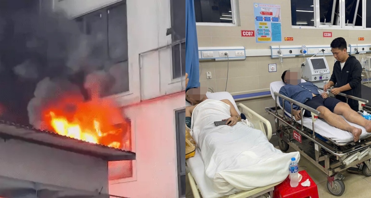 T&igrave;nh h&igrave;nh sức khoẻ 7 nạn nh&acirc;n vụ ch&aacute;y nh&agrave; 6 tầng ở H&agrave; Nội, nh&acirc;n chứng kể to&agrave;n bộ diễn biến cứu nạn