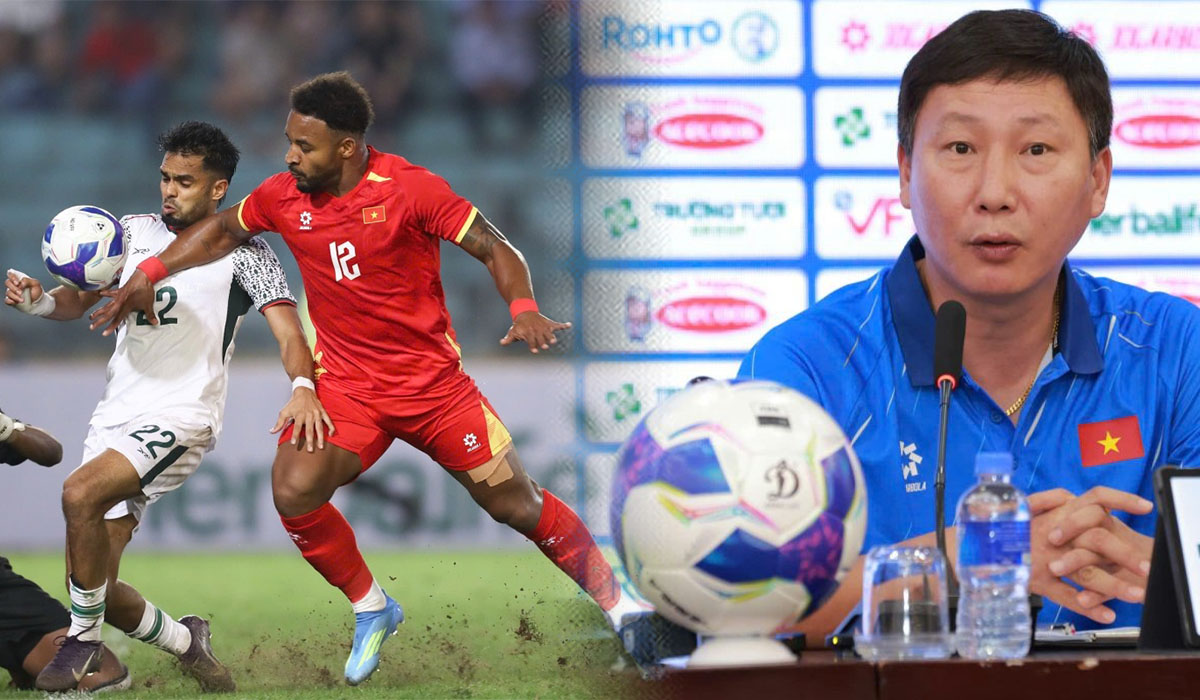ĐT Việt Nam đ&egrave; bẹp Bangladesh, HLV Kim Sang-sik tung \'tuyệt chi&ecirc;u\' khiến đối thủ bất lực