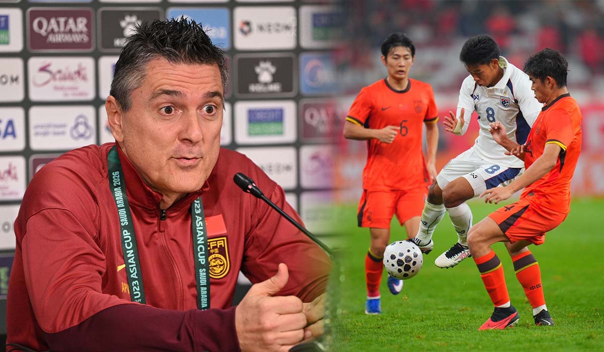 H&ograve;a như thua trước Th&aacute;i Lan, HLV Trung Quốc bất ngờ tiết lộ c&aacute;ch đ&aacute;nh bại U23 Việt Nam