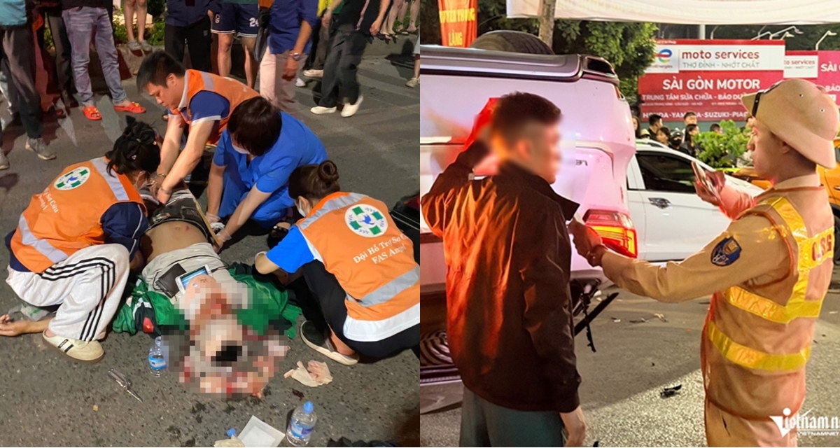 Danh t&iacute;nh t&agrave;i xế Lexus g&acirc;y tai nạn li&ecirc;n ho&agrave;n ở Trung K&iacute;nh v&igrave; buồn ngủ, cập nhật t&igrave;nh h&igrave;nh c&aacute;c nạn nh&acirc;n