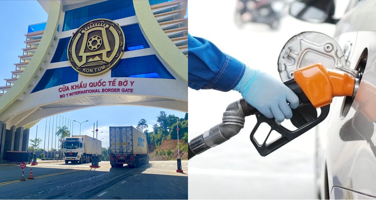 Gi&aacute; xăng ch&ecirc;nh lệch lớn, 900 l&iacute;t xăng dầu nghi bị tuồn ra khỏi Việt Nam, đưa qua bi&ecirc;n giới ti&ecirc;u thụ