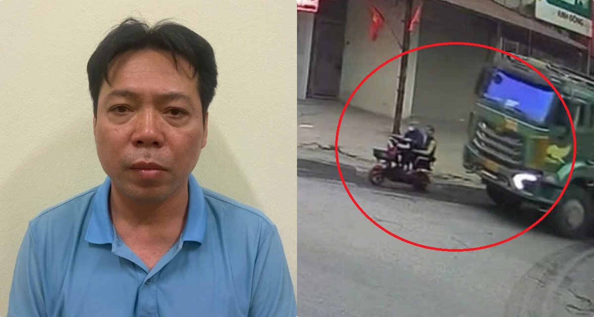 Th&ocirc;ng tin mới vụ t&agrave;i xế xe tải sử dụng điện thoại khiến 2 người đi xe đạp điện tử vong ở Hưng Y&ecirc;n