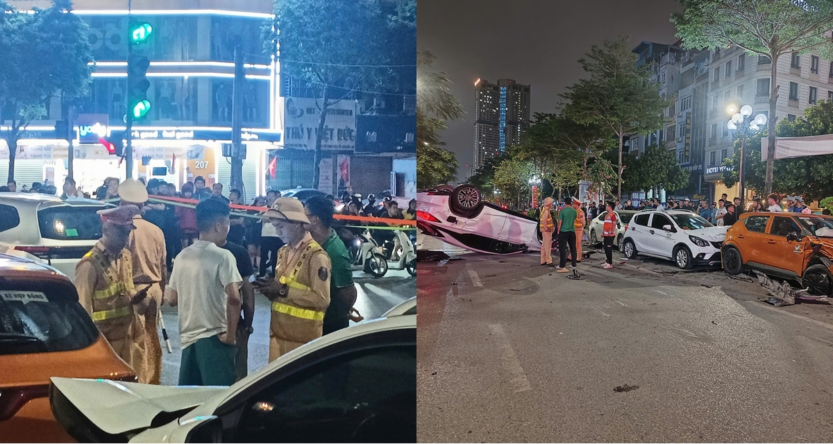 T&igrave;nh tiết nghi vấn trong vụ xe Lexus t&ocirc;ng loạt xe tr&ecirc;n đường Trung K&iacute;nh, t&agrave;i xế lộ dấu hiệu lạ