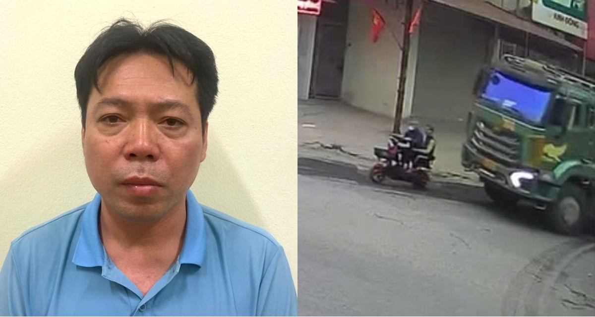 Hưng Y&ecirc;n: Danh t&iacute;nh t&agrave;i xế xe tải mải n&oacute;i chuyện điện thoại, c&aacute;n 2 người tử vong tại chỗ