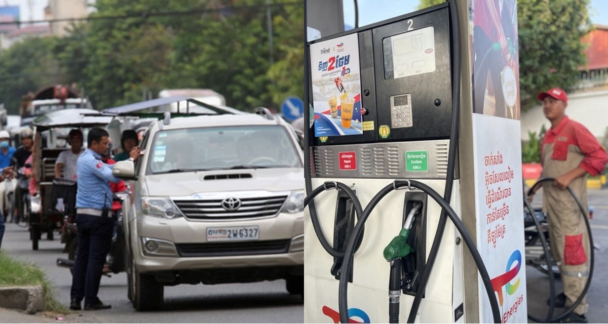 Xăng tăng dựng đứng, Campuchia tạm dừng phạt vi phạm giao th&ocirc;ng để giảm g&aacute;nh nặng t&agrave;i ch&iacute;nh cho d&acirc;n